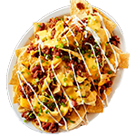 Chicken Tikka Bhoona Nachos 